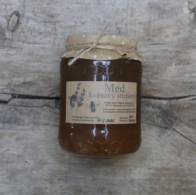 Včelí med zkrystalizovaný 1000 g