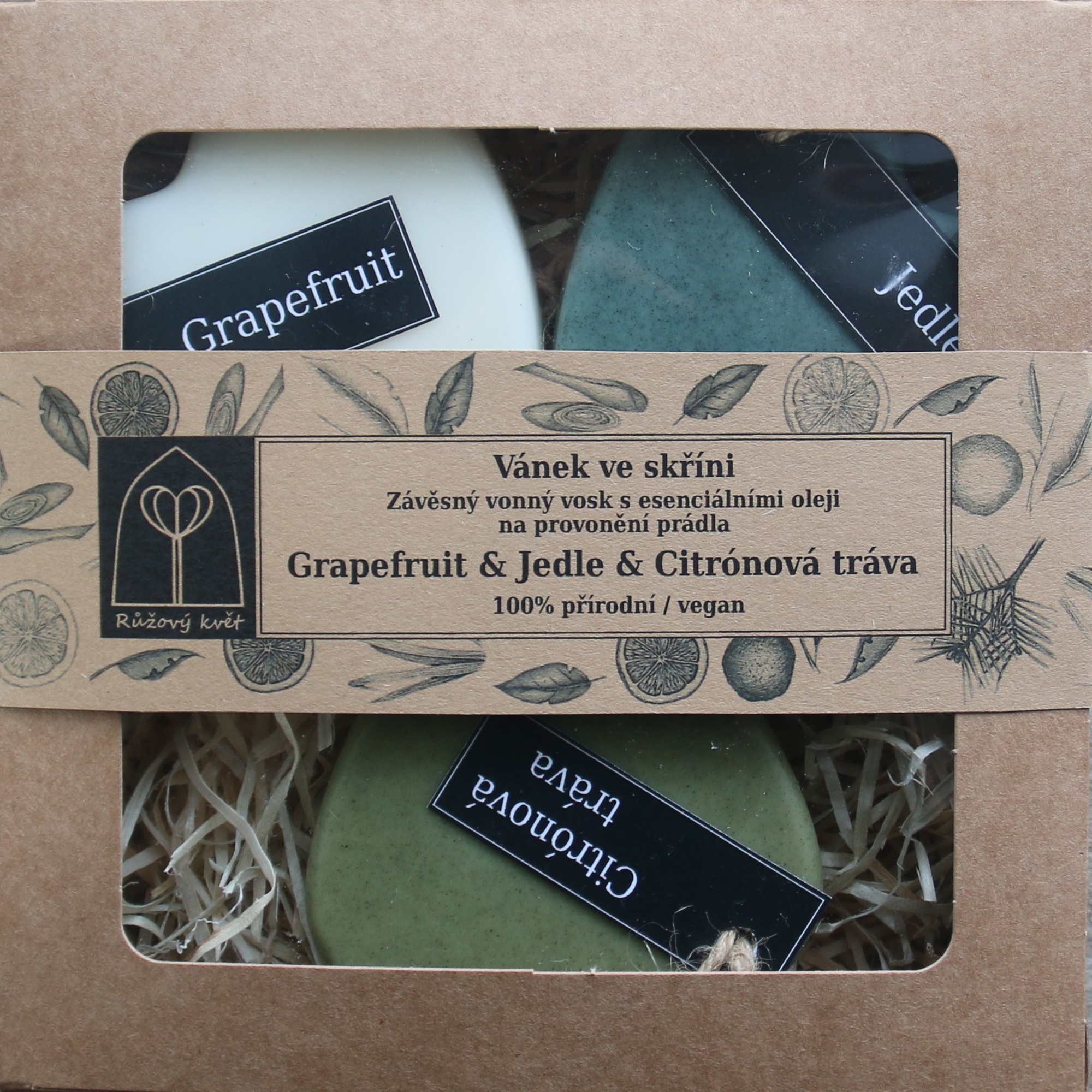 Vánek ve skříni / Grapefruit & Jedle & Citrónová tráva