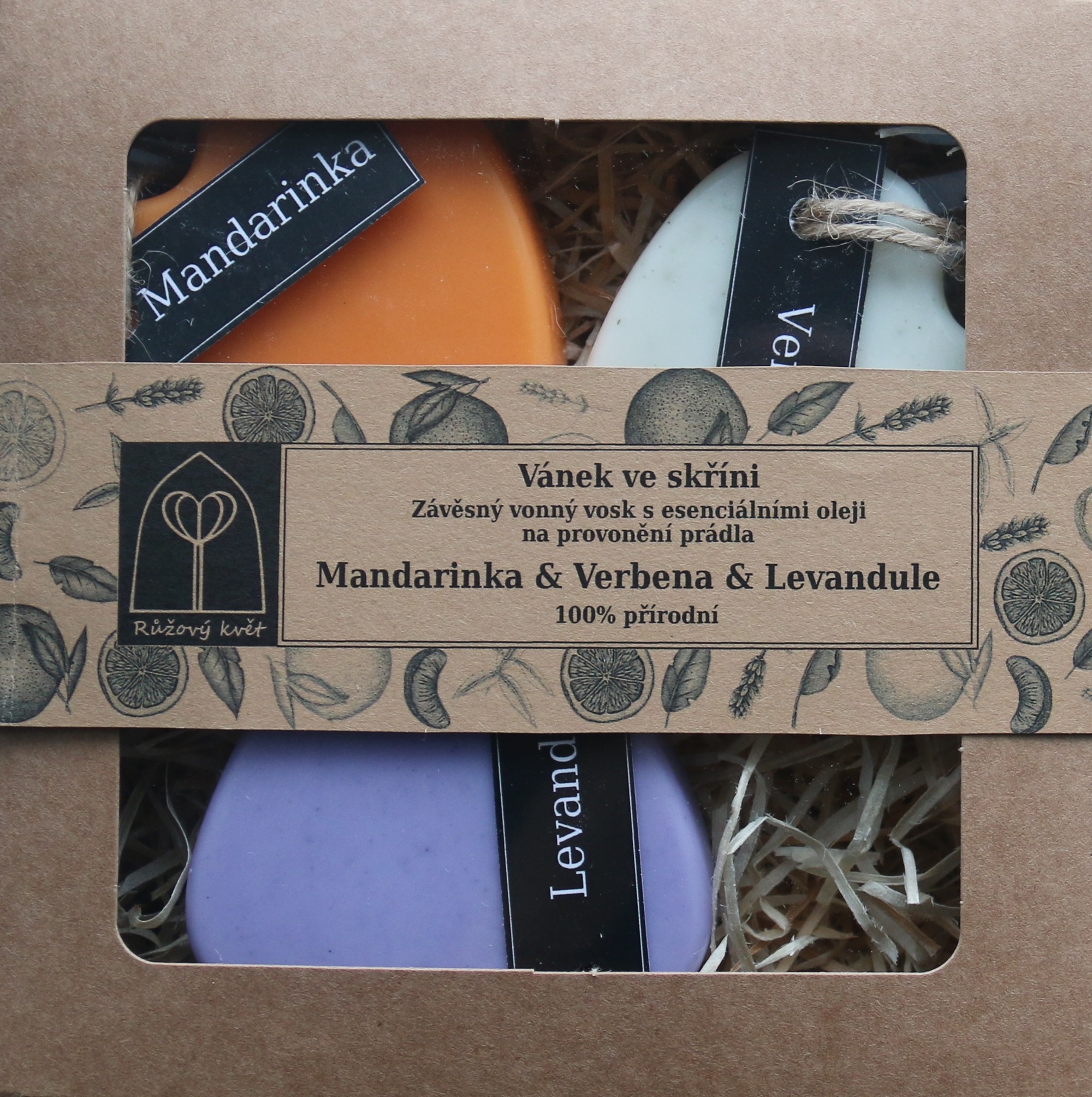 Vánek ve skříni / Mandarinka & Verbena & Levandule