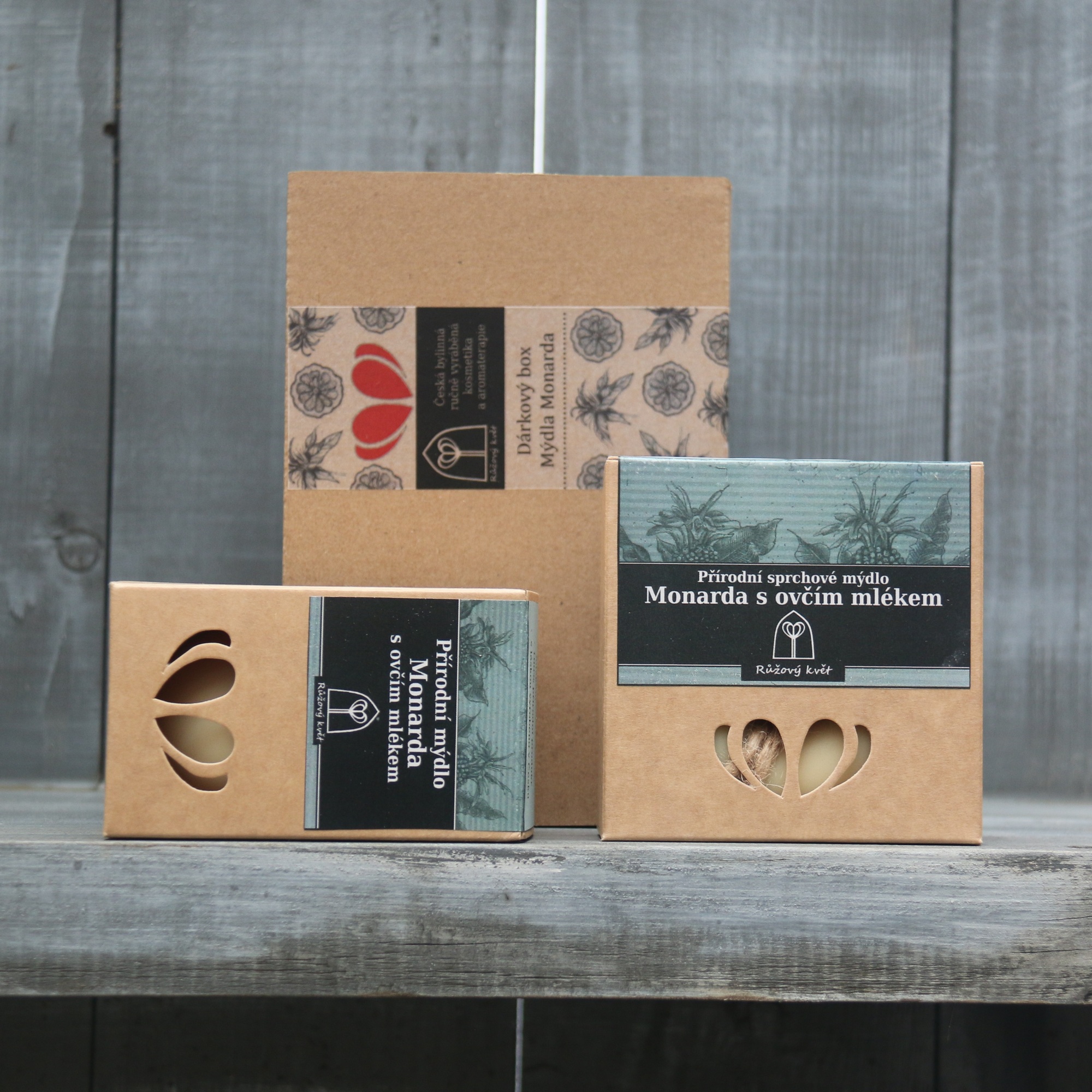 Dárkový box "Mýdla Monarda"