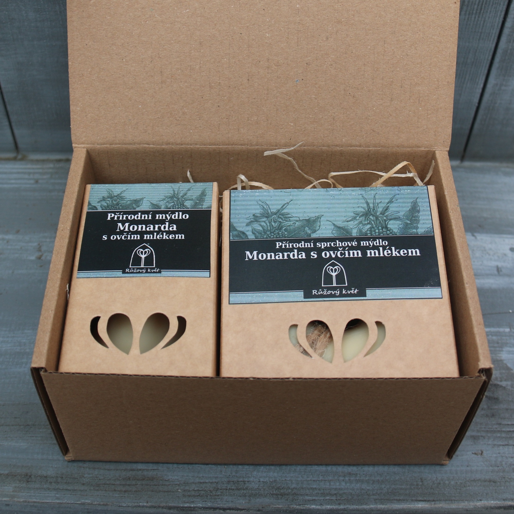 Dárkový box "Mýdla Monarda"