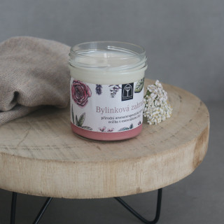 Aromaterapeutická sójová svíčka "Bylinková zahrada" 120 g