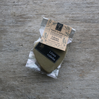 Vánek ve skříni / závěsné voskové srdce Litsea cubeba 40 g
