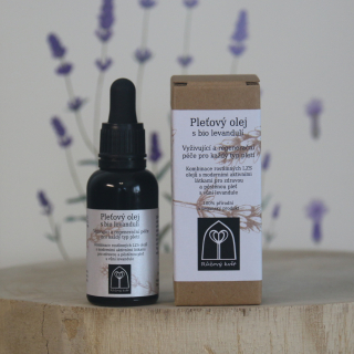 Pleťový olej s bio levandulí 30 ml