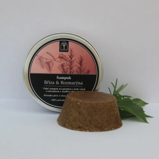 Šampuk Bříza & Rozmarýna v dóze 70 g